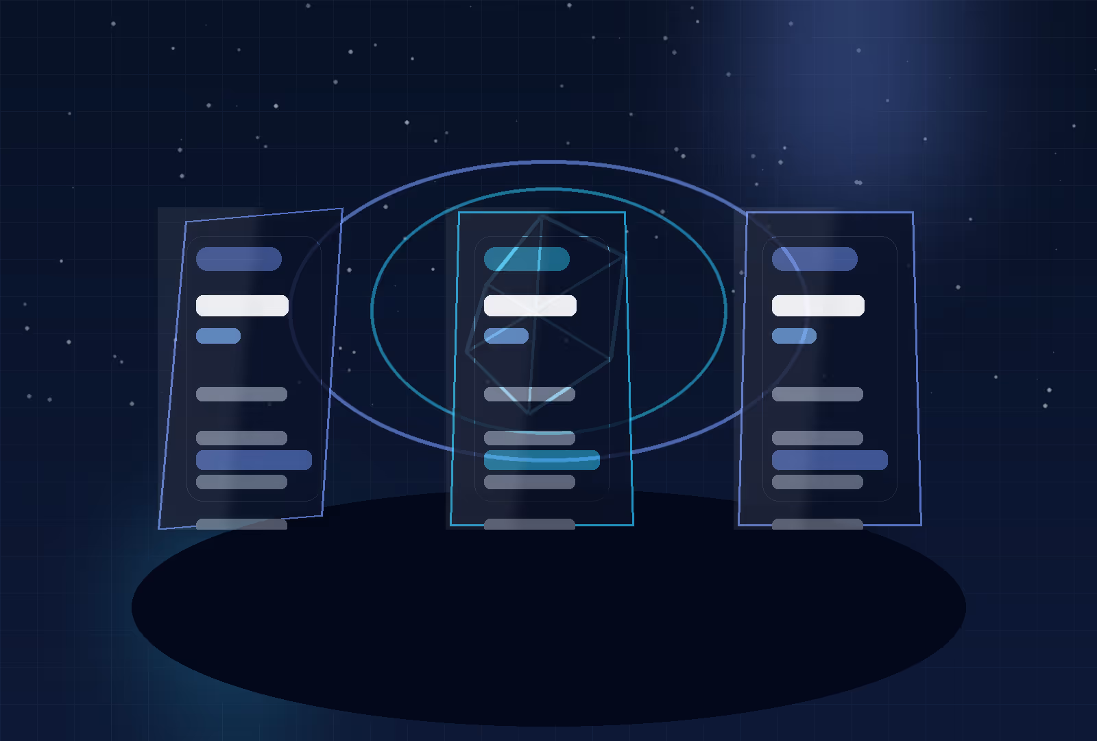 行业方案梳理与模块规划示意图